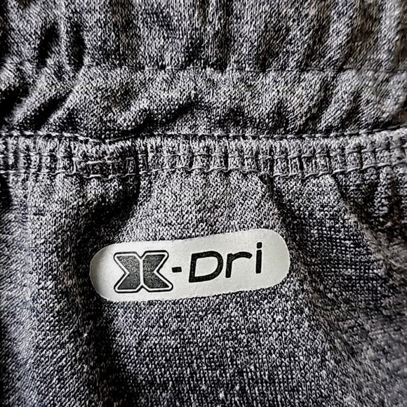 RBX Mens Jogging Pants Elastic Waist Two Pocket One Deep w/Zipper Gray Size XL - Picture 8 of 8